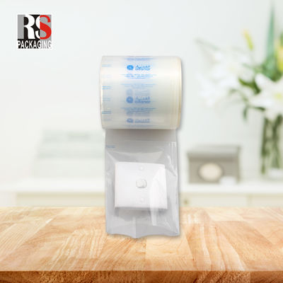 الختم الحراري للكيس السيارات من LDPE المفتوح بشكل مسطح مع المفاتيح الكهربائية
