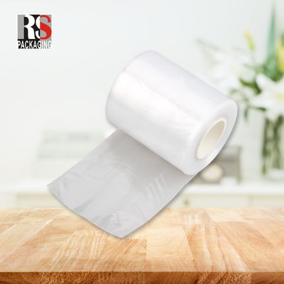 أكياس البلاستيك الواضحة من نوع LDPE المفتوحة مسبقًا على لفة جانبية