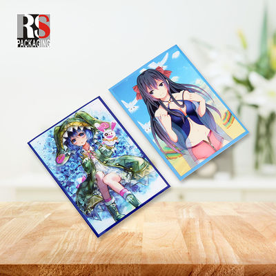 بطاقات أوراق صلبة Ultra Pro 56x88 Yugioh Sports Trading Card Protector طباعة مخصصة