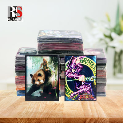 بطاقات اللعب القياسية Poly Game Card Protector الأكمام حقائب التعبئة والتغليف الطباعة المخصصة