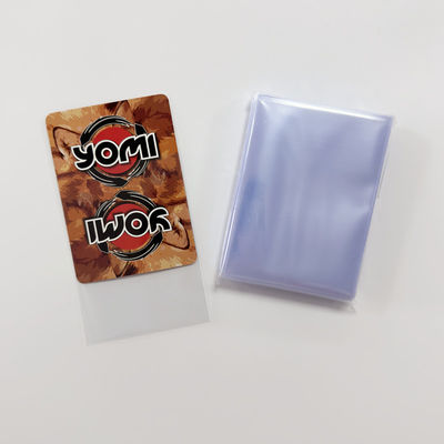 مزدوج ليزر مضاعف مضاد للماء Toploader ل 100PCS مخصصة الفن طباعة بطاقات رياضية الأكمام