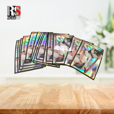 أعلى فتح هولوغرافي بطاقات MTG الأكمام ليوجيوه TCG لعبة تحميل التداول