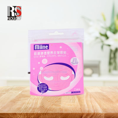 OPP Poly Self Adhesive صافي البلاستيك أكياس بولي الطباعة الحفرة للمستحضرات التجميلية