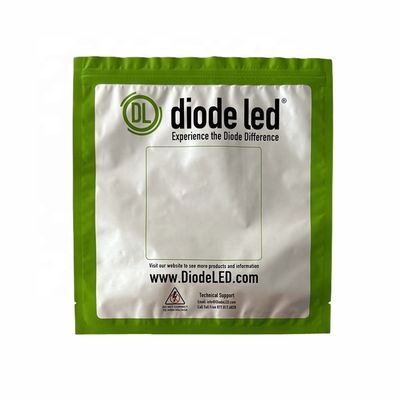 بطاقة ألومنيوم مخصصة LED ضوء شريط التعبئة والتغليف كيس زيبلوك مضاد للستاتيك مع حفر الدموع