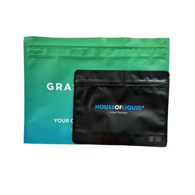 طباعة مخصصة من البلاستيك MOPP / VMPET / PE كيس مضاد للطفل لعبوة الكوكيز مضادة للرائحة