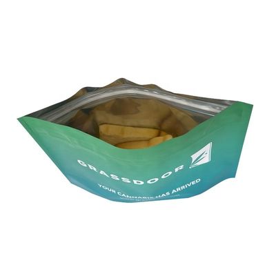 طباعة مخصصة من البلاستيك MOPP / VMPET / PE كيس مضاد للطفل لعبوة الكوكيز مضادة للرائحة