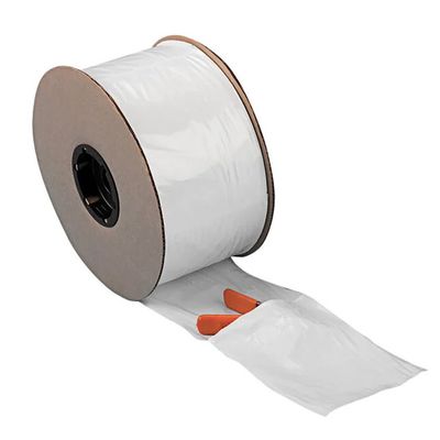 أكياس بولي إيثيلين مخصصة مفتوحة مسبقًا على شكل لفات لأنظمة التعبئة الآلية