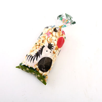 تحميل هدية مطبوع حسب الطلب كيسات الحفلات الحلوى الحلوى الكعك البلاستيكية كيسات التخزين