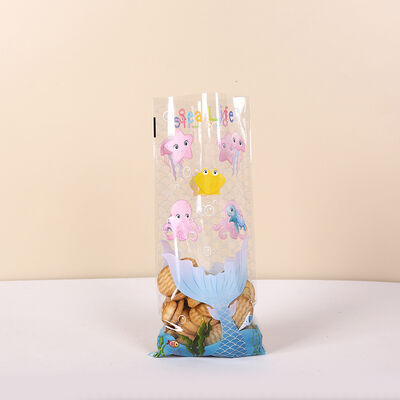 معالجة تصميم فريدة حسب الطلب عيد الميلاد حفلة الهالوين الكمان أكياس بلاستيكية للزخارف والتخزين