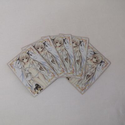 بطاقة أنمي مطبوعة خصيصاً لحماية الأكمام لعبة بطاقات الملحقات بطاقة فنية مخصصة