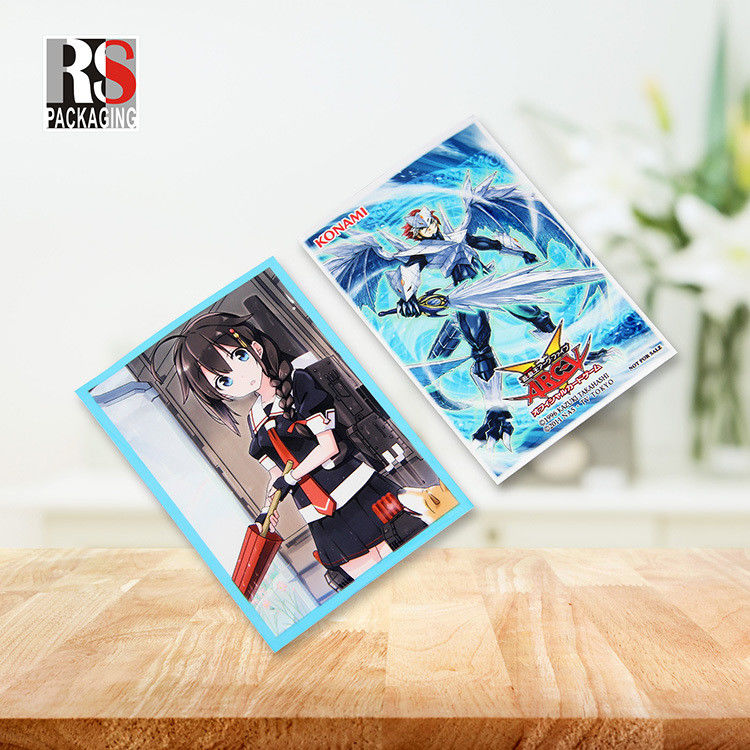 بطاقات أوراق صلبة Ultra Pro 56x88 Yugioh Sports Trading Card Protector طباعة مخصصة