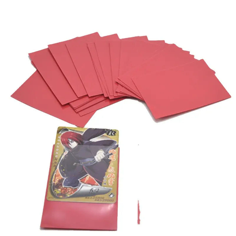 شعار مخصص ODM صافي بلاستيكي ناعم لعبة بطاقة تداول محافظ الأكمام لأنيمي يوجيوه Mtg Tcg
