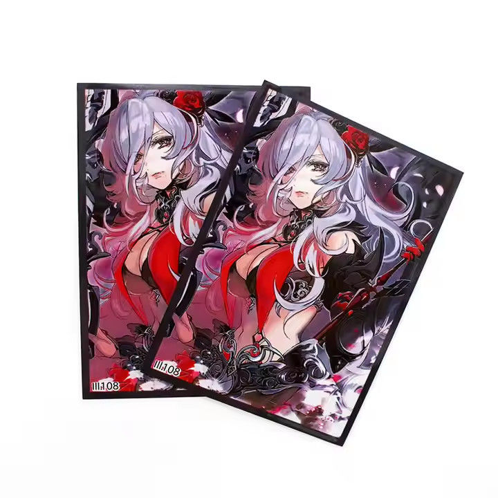 الرسومات الفنية للانمي يوجيه MTG TCG بطاقات طباعة مخصصة بطاقات لعب بلاستيكية