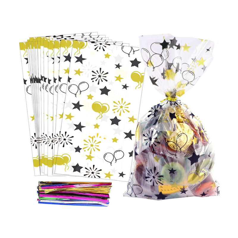 الصين تصنيع طباعة مخصصة شفافة شفافة كيلو الحلوى الحفلة عيد الميلاد غنائم الشوكولاتة الحلويات الحقائب